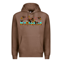 Chestnut western boxer dogs Premium Hoodie - Jasminsmagicworld