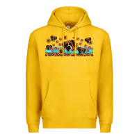Lemon western boxer dogs Premium Hoodie - Jasminsmagicworld