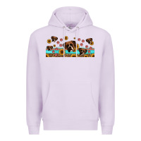 Lilac western boxer dogs Premium Hoodie - Jasminsmagicworld