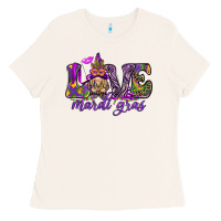 Love Mardi Gras With Gnome Ladies Tee | Teevron