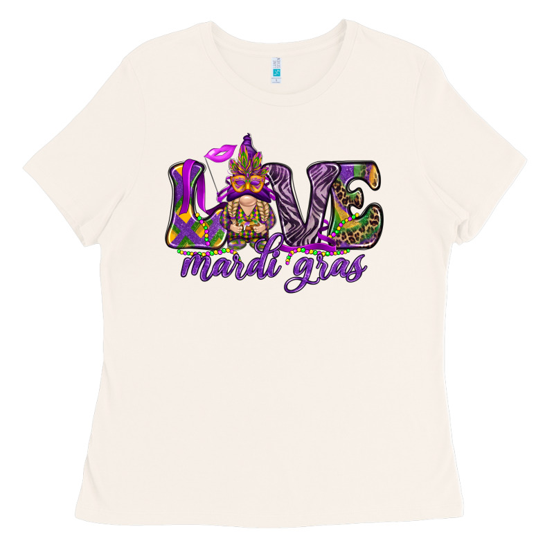 Love Mardi Gras With Gnome Ladies Tee by HowdyJamesFarm | Teevron