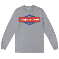 Heather Grey happy dad hard seltzer Long Sleeve Tee - maiPhamDesign