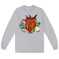Moon Dust teacher crayons coffee mug Long Sleeve Tee - FaDigitalArtStudio