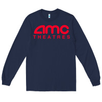 Navy amc theaters Long Sleeve Tee - maiPhamDesign