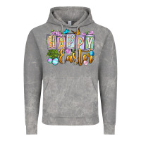 Cloud Rock Happy Easter Vintage Hoodie - OliviaCreatesArt