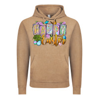 Vintage Coffee Happy Easter Vintage Hoodie - OliviaCreatesArt
