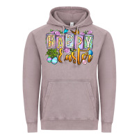 Vintage Zinc Happy Easter Vintage Hoodie - OliviaCreatesArt
