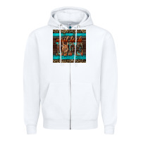 White nail tech life mug coaster Zipper Hoodie - BarkalooDesign