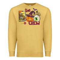 Antique Gold the boo crew Premium Sweatshirt - AdoDesignShop