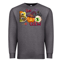 Charcoal Heather the boo crew Premium Sweatshirt - AdoDesignShop