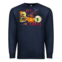 Navy the boo crew Premium Sweatshirt - AdoDesignShop