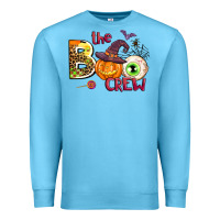 Ocean Blue the boo crew Premium Sweatshirt - AdoDesignShop