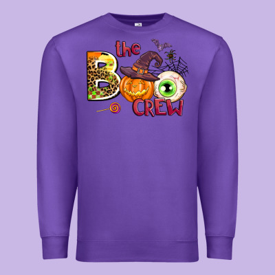 The Boo Crew Premium Sweatshirt Designed By Adodesignshop
