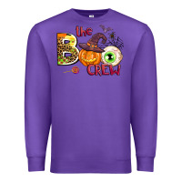 Purple the boo crew Premium Sweatshirt - AdoDesignShop
