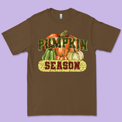 Pumpkin Season Premium Tee Designed By Nancycooperartshop