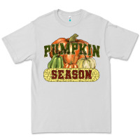 Dove Grey Pumpkin season Premium Tee - NancyCooperArtShop