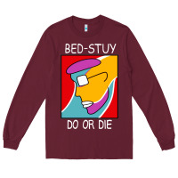 Burgundy bed stuy do or die Long Sleeve Tee - maiPhamDesign