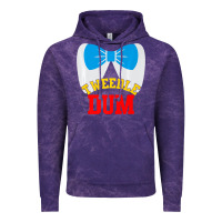 Cloud Purple tweedle dee dum funny matching halloween costume for couples premium t Vintage Hoodie - maiPhamDesign