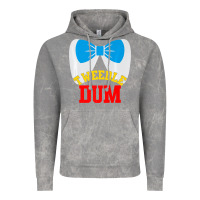 Cloud Rock tweedle dee dum funny matching halloween costume for couples premium t Vintage Hoodie - maiPhamDesign