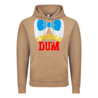 Vintage Coffee tweedle dee dum funny matching halloween costume for couples premium t Vintage Hoodie - maiPhamDesign