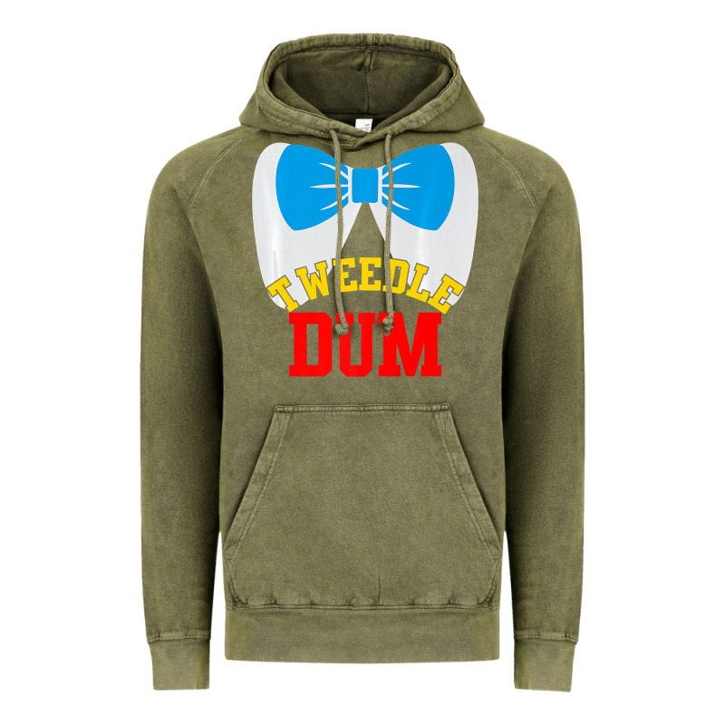Tweedle Dee Dum Funny Matching Halloween Costume For Couples Premium T Vintage Hoodie by maiPhamDesign | Teevron