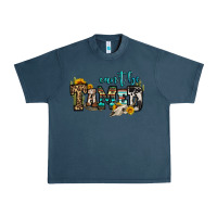 Midnight Navy can't be tamed bull skull Urban Heavy Tee - OliviaCreatesArt
