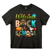 Asphalt welcome back to school fall Heavy Core Tee - texasbilliewilder