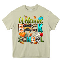 Mossy welcome back to school fall Heavy Core Tee - texasbilliewilder