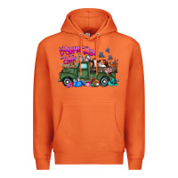 Carrot happy easter day truck Premium Hoodie - CowhideDigitalArt