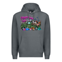 Rock happy easter day truck Premium Hoodie - CowhideDigitalArt