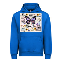 Cobalt just breathe Urban Hoodie - JahusDesignShop