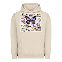 Pigment French Oak just breathe Urban Hoodie - JahusDesignShop