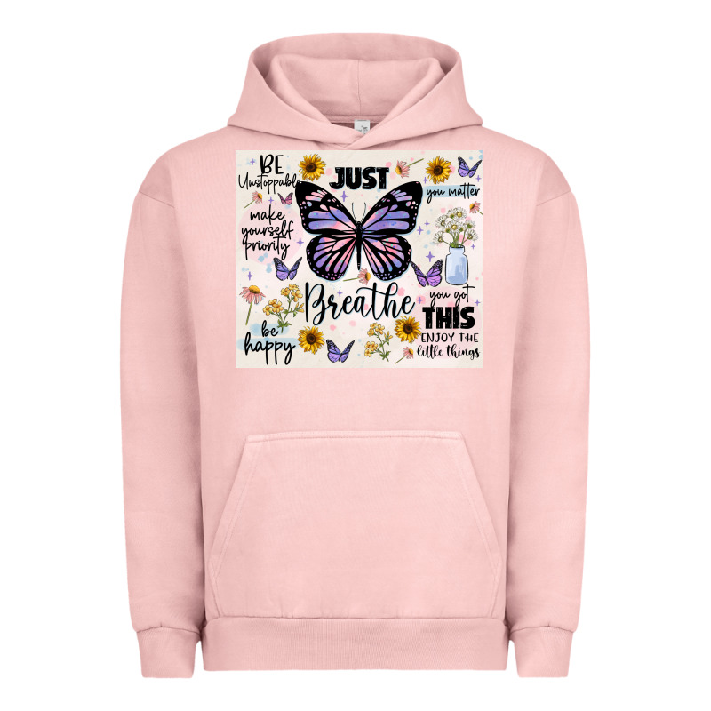 Just Breathe Urban Hoodie by JahusDesignShop | Teevron