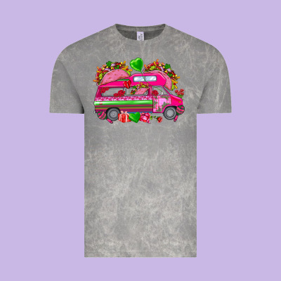 Valentine's Day Tacos Truck Mexico Vintage Tee Designed By Howdyjamesfarm