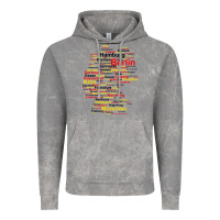 Cloud Rock germany map silhouette towns cities flag berlin travel t shirt Vintage Hoodie - maiPhamDesign