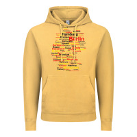 Vintage Mustard germany map silhouette towns cities flag berlin travel t shirt Vintage Hoodie - maiPhamDesign