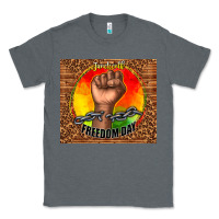 Charcoal Heather juneteenth freedom day Classic Tee - TumblerDesignByShophia