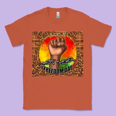 Juneteenth Freedom Day Classic Tee Designed By Tumblerdesignbyshophia