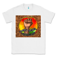 White juneteenth freedom day Classic Tee - TumblerDesignByShophia