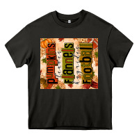 Asphalt pumpkins leaves flannels hayrides football Heavy Core Tee - texasbilliewilder
