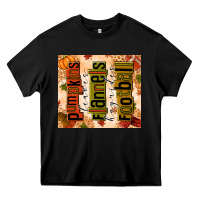 Black pumpkins leaves flannels hayrides football Heavy Core Tee - texasbilliewilder