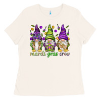 Bone Mardi Gras crew with gnomies Ladies Tee - HowdyJamesFarm