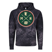 Cloud Black Classic Minnesota Hockey MN Outline Pullover Hoodie Vintage Hoodie - maiPhamDesign