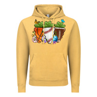 Vintage Mustard Easter Day Sports Easter sports carrots Vintage Hoodie - OliviaCreatesArt