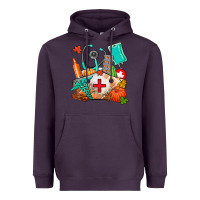 Plum nurse  and fall Heavyweight Hoodie - AdoDesignShop