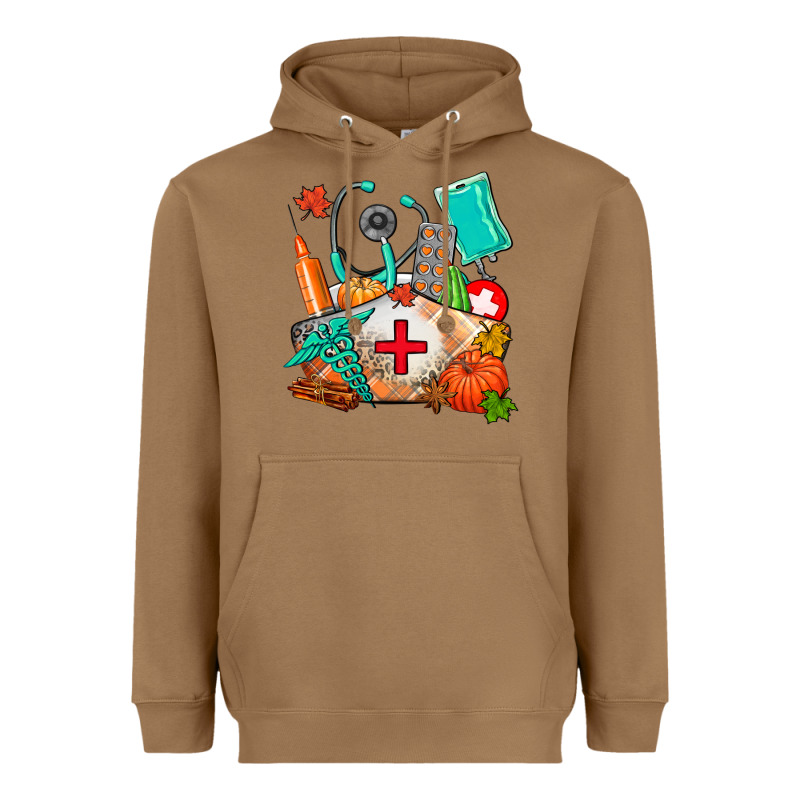Nurse  And Fall Heavyweight Hoodie by AdoDesignShop | Teevron