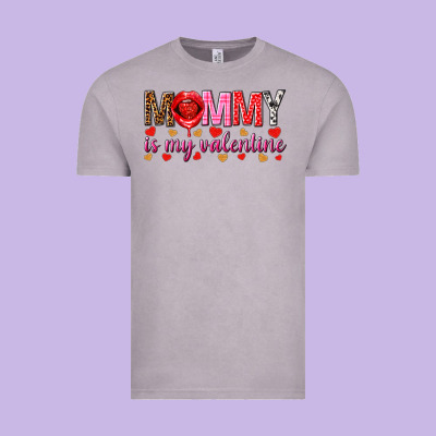 Mommy Is My Valentine Mother's Day Vintage Tee Designed By Howdyjamesfarm
