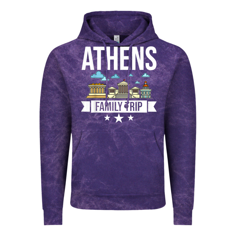 Athens Greece City Trip Skyline Map Travel Vintage Hoodie by maiPhamDesign | Teevron