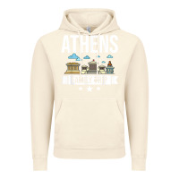 Vintage Artic Athens Greece City Trip Skyline Map Travel Vintage Hoodie - maiPhamDesign