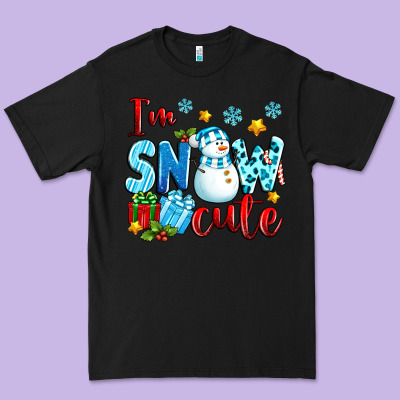 I'm Snow Cute Premium Tee Designed By Texasbilliewilder